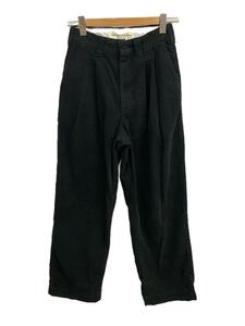 The Shinzone◆TOMBOY PANTS/S/コーデュロイ/BLK/22AXXPA01