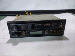 管36（中古現状、即発送） カーステレオ SUZUKI 39100-60C60 SANYO FT-3808CV カセット デッキ