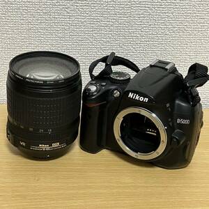 1円スタート　Nikon 一眼レフカメラ　D5000 交換レンズ　AF-S NIKKOR 18-105 ジャンク
