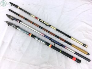 AL0604610　☆ 釣り竿 4本 まとめ売り SHIMANO HOLIDAY ISO HG 1.5-630 ブルースカイ 他 フィッシング 釣具 現状品 中古