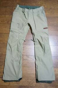 男性用 BURTON バートン スノーボードウエア MB SOUTHSIDE PANT SLIM サウスサイドパンツスリム サイズL *VOLCOMnomisneffatmyssessions