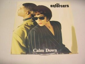 ●R&B UK SOUL 12inch●ENFORCERS / CALM DOWN