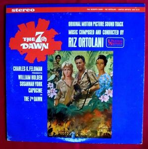 0( =^・_・^)=〇☆米オリジナル・ステレオ盤LP★第七の暁★リズ・オルトラーニ★The 7thDawn★Riz Ortolani★丹波哲郎★スザンナ・ヨーク☆