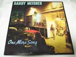 【LPレコード】帯なし　ONE MORE SONG RANDY MEISNER