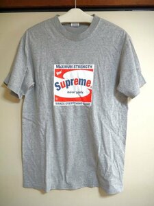 ▽♪ Supreme シュプリーム brillo 半袖Tシャツ グレー M