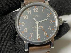 タイメックス TIMEX The Waterbury ウォーターベリー 茶革ベルト TW2P58700 腕時計 展示未使用品　
