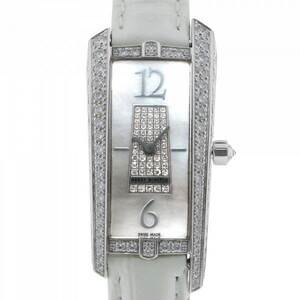 ハリー・ウィンストン HARRY WINSTON アヴェニュー トラフィック 340/LQWL.MD/D3.1 ホワイト文字盤 中古 腕時計 レディース