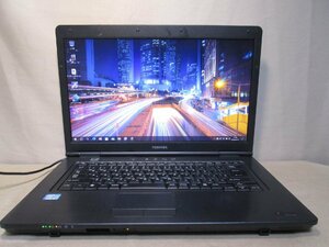 東芝 dynabook Satellite B551/C【Core i5 2410M】　12GBメモリ　【Windows10 Pro】／MS 365 Office Web／Wi-Fi／長期保証 [89900]