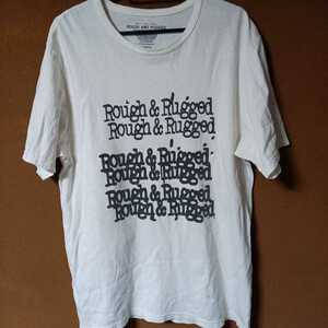 ROUGH AND RUGGED Tシャツ　サイズL