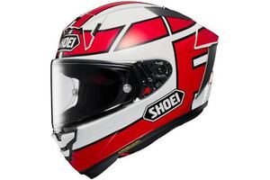 SHOEI フルフェイスヘルメット　X-Fifteen　X-15　エックス - フィフティーン　GUN　グン　巨摩郡レプリカ　Mサイズ バリバリ伝説