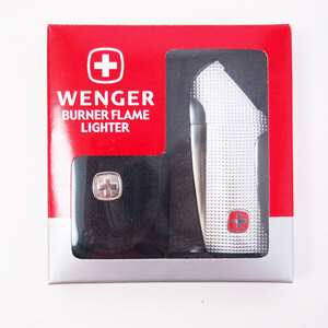 【1円～】WENGER BURNER FLAME LIGHTER WL-1000 ウェンガー ソルジャー ガスライター 保管品 喫煙 コレクション (AA04)