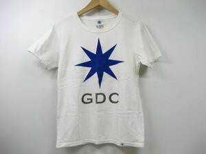 GDC ジーディーシー Tシャツ 半袖 白 ホワイト サイズS　