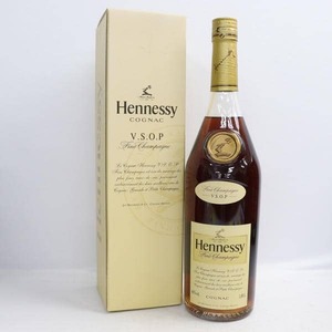 1円～Hennessy（ヘネシー）VSOP スリム クリアボトル 40％ 1000ml X24K050048