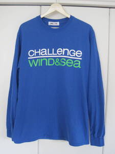 WIND AND SEA ウィンダシー ウインド アンド シー ウィンダンシー CHALLENGE カットソー　Mくらいです 