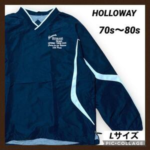 HOLLOWAY ピステ ナイロンプルオーバー L ナイロンジャケット メンズ スニード プルオーバーシャツ ナイロンジャケット 長袖 長袖シャツ