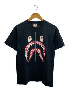 A BATHING APE◆Tシャツ/M/コットン/BLK/OZXTEM11007K