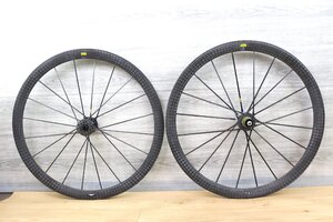 支給品　新品　MAVIC COSMIC CARBON ULTIMATE　マビック　コスミック　シマノ　11/12S　チューブラー　カーボンホイール　cicli17　68