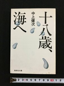 ｔｋ□　集英社文庫　中上健次　『十八歳　海へ』　昭和61年12刷　/ｂ24