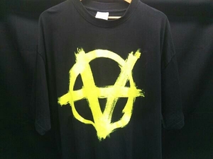 VETEMENTS ヴェトモンDouble Anarchy Logo Tee 半袖Tシャツ ブラック サイズ：XS