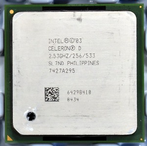 Intel Celeron D 325 SL7ND Socket 478 (動作確認済 中古品) (管:PCC15