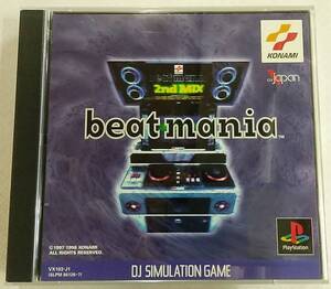 【DISC1欠品.動作未確認】PSソフト beatmania【ビートマニア VX103-J1(SLPM 86126-7) PlayStation プレイステーション ナムコ】