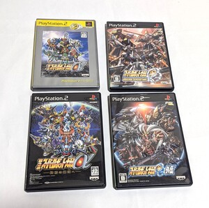 【PS2】ソフト４本【ロボット大戦 　スーパーロボット大戦 OG／第2次スーパーロボット大戦α／第３次／OG外伝】