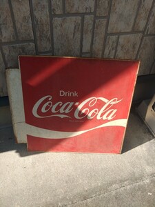 コカコーラ　看板　レトロ　Coca Cola　昭和　当時 物　検索　ホーロー　
