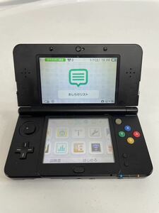 ② Nintendo 任天堂　New 3DS ブラック　タッチペン有り・動作確認済