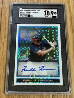 2009 Bowman Chrome Freddie Freeman Auto