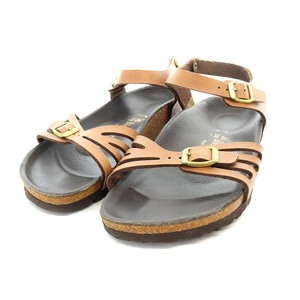 ビルケンシュトック BIRKENSTOCK BALI サンダル アンクルストラップ 36 23cm 茶 ブラウン /DF ■OS レディース