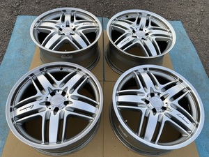 中古ホイール４本セット　LORINSER RS9 ENKEI 本物 メルセデスベンツ、アウディ、日本製、20×10JJ+44 20×9JJ+44 PCD112 NO-L440422400