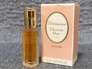 G4D393◆新品同様◆ クリスチャンディオール Christian Dior ディオリッシモ Diorissimo パルファム ミニ香水 7.5ml