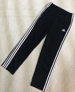 ☆adidas☆アディダス トラック パンツ M 黒系 ジャージ テーパード トレーニング BR5792