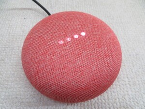 ★Google H0A Google 1600 スマートスピーカー Google Home Mini グーグル ホームミニ USBケーブル付き USED 11835★！！