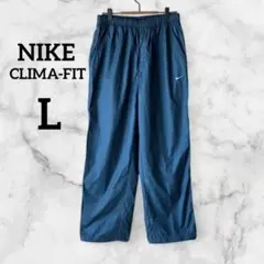 【NIKE ナイキ】 00s CLIMA-FIT L 緑 ナイロンパンツ 訳あり