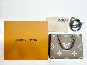 【超美品】LOUIS VUITTON オンザゴーpm 　　　モノグラムバッグ M45779