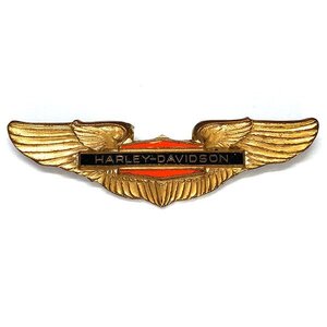 【ジャンク品】ハーレーダビッドソン ウィング/ロゴ 大型 ビンテージ ピンバッジ Harley Davidson Wing/Logo Pin ハーレー・ダビッドソン