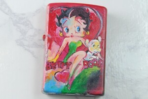 RICHARD WALLICH　ベティ・ブーブ 油絵セット　red heart 【ZIPPO】＊1203822