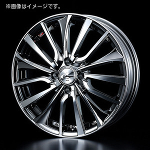 個人宅発送可能 ウエッズ Weds 17X6.5J +42 4H PCD100 BMCMC ホイール 1本 LEONIS VT レオニス・ブイティー (36343)