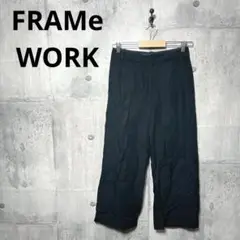 FRAMe WORK フレームワーク レディース ワイドパンツ スラックス