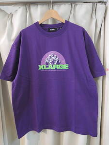 X-LARGE エクストララージ XLARGE COLLECTIVE SUPER ORGANISM S/S TEE XLサイズ 猿の惑星 パープル 2024 最新人気品 送料\230~　