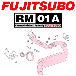 フジツボ RM-01Aマフラー E-SW20トヨタMR-2 ターボ用 H1/10～H11/10