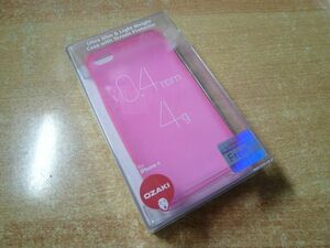 ◆一撃落札 新品 iPhone4 ケース iCoat ピンク IC844PK 外観汚れ有