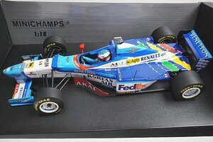 ミニチャンプス PMA 1/18 Benetton ベネトン B197 Renault ルノー J.アレジ 1997 #7 180970007