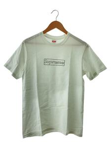 Supreme◆Tシャツ/S/コットン/WHT