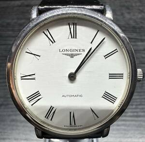 腕時計 LONGINES AUTOMATIC L.645.1 21 JEWELS SWISS 017 2890 STAINLESS STEEL 18 645 4120 ロンジン 33.42g メンズ 5D93WA