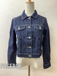 ページボーイ (PAGEBOY) インディゴ色 Gジャン サイズF