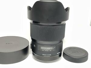 極上品 シグマ 20mm F1.4 DG HSM Art シグマSA