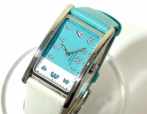 電池交換済☆TIFFANY&Co. ティファニー 63520071 イーストウエスト レディース 腕時計 クオーツ SS 替えベルト ギャランティ 等 付属品