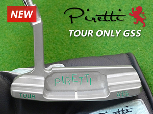 【新品】PGAツアー支給品 PIRETTI ピレッティ COTTONWOOD II GSS パター 35インチ サウンドスロット TOUR ONLY プロトタイプ 本物保証